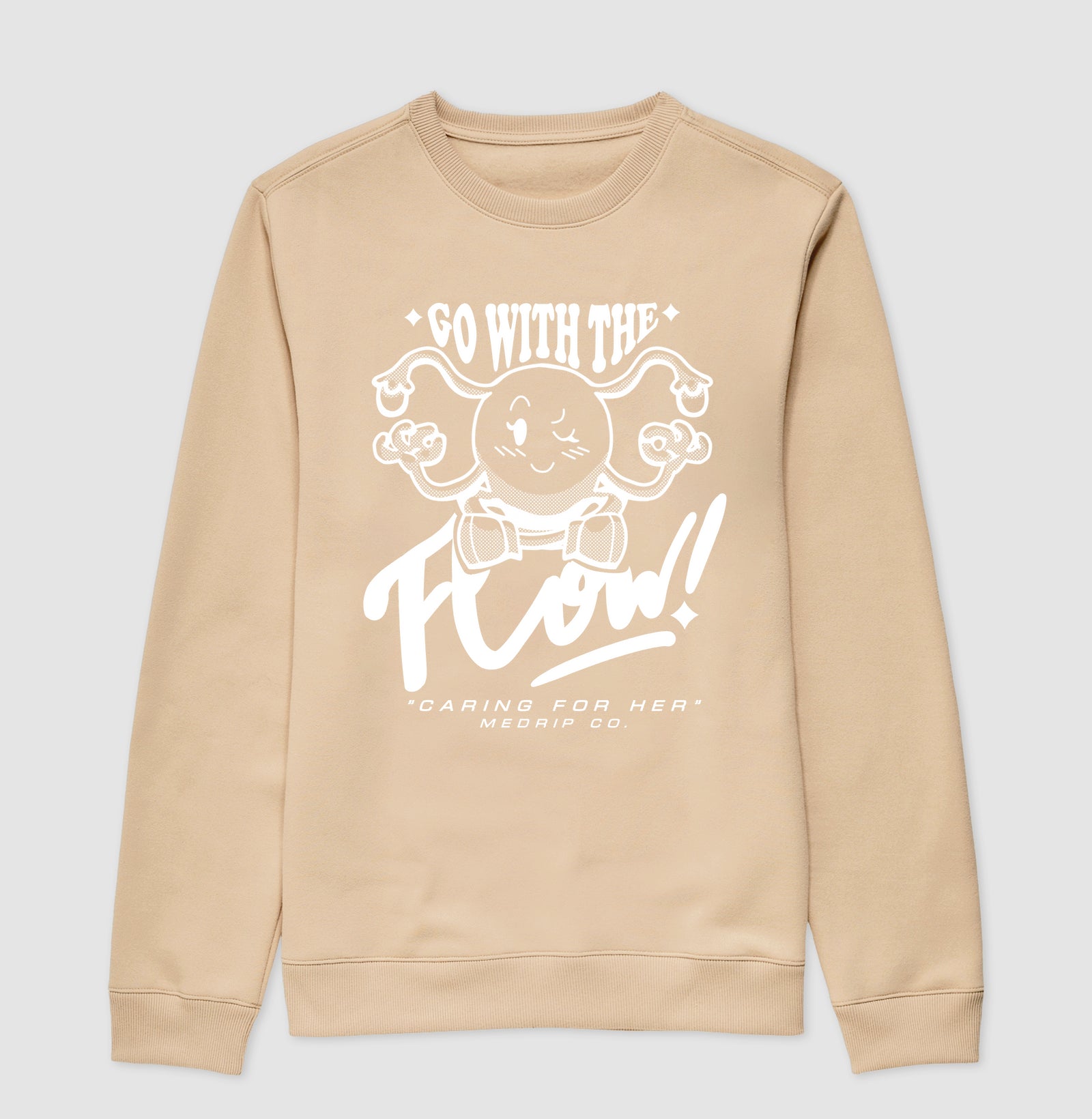 Moletom Suéter - GO: Go with the Flow
