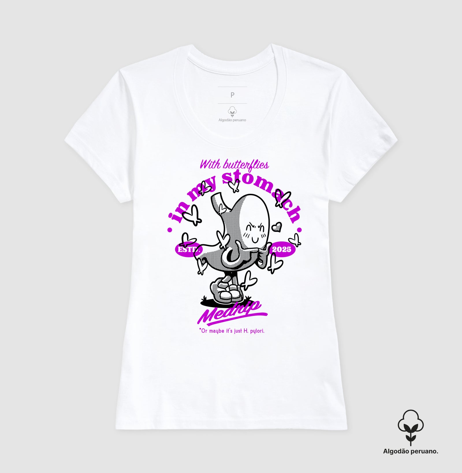 Camiseta Premium Gastro Butterflies