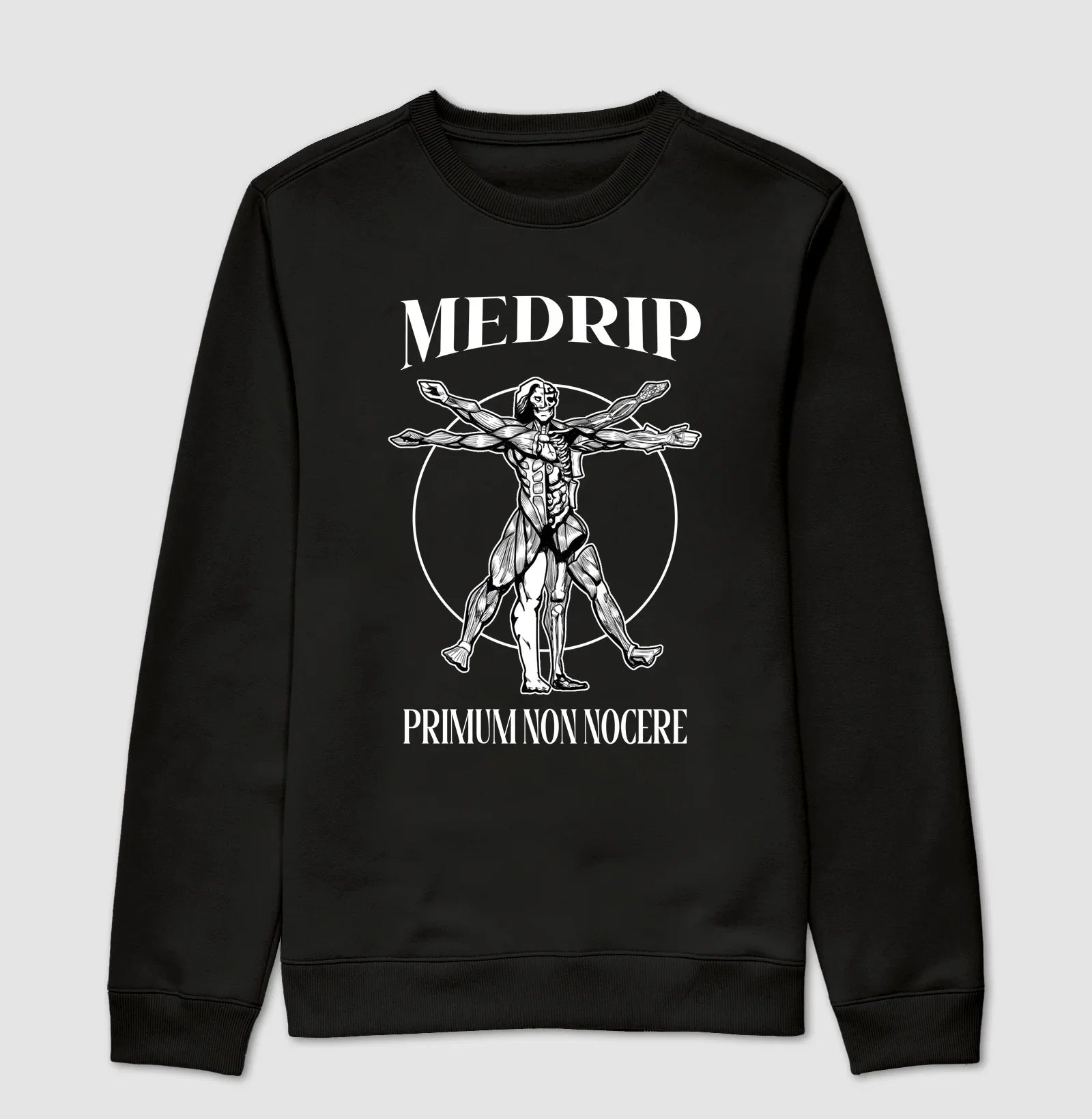 Homem Vitruviano Moletom Suéter