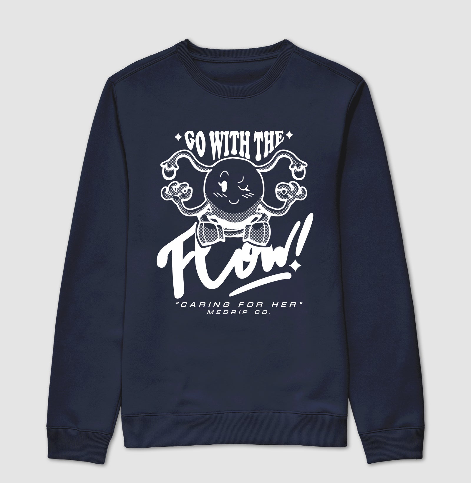 Moletom Suéter - GO: Go with the Flow