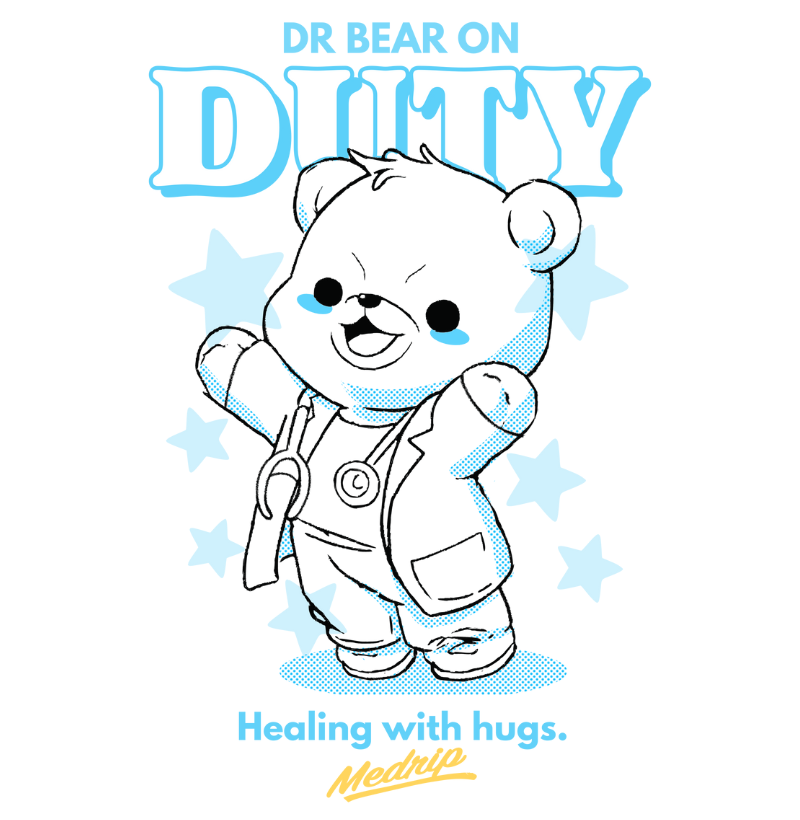 Camiseta - Pediatria: Dr Bear