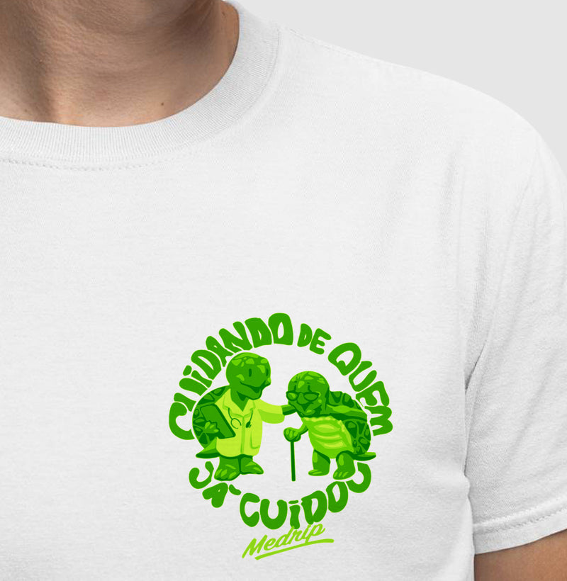 Camiseta - Geriatria: Cuidando de quem já cuidou