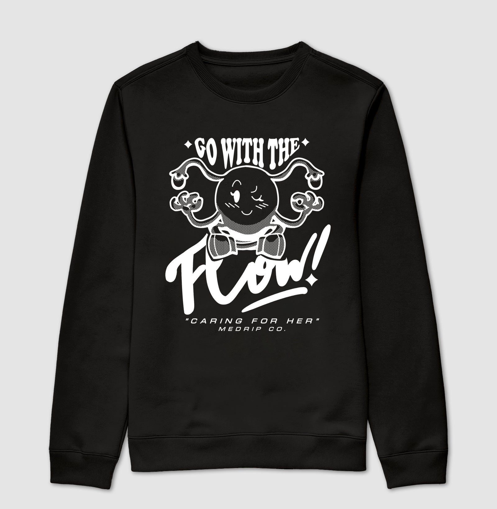 Moletom Suéter - GO: Go with the Flow