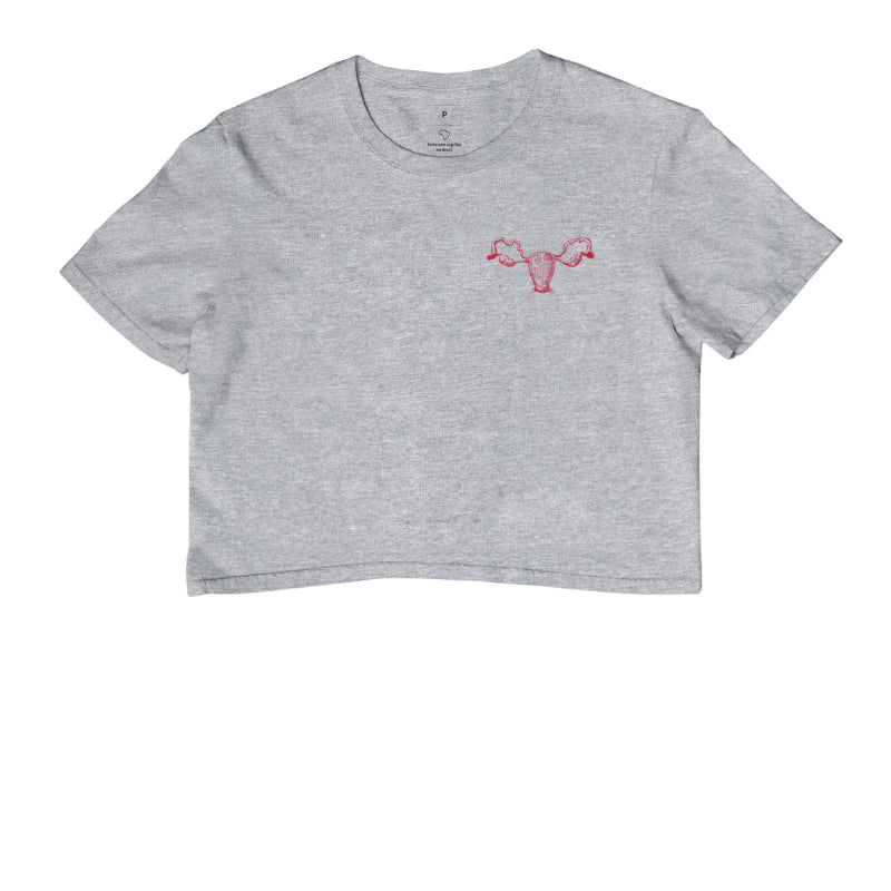 Cropped GO minimalista