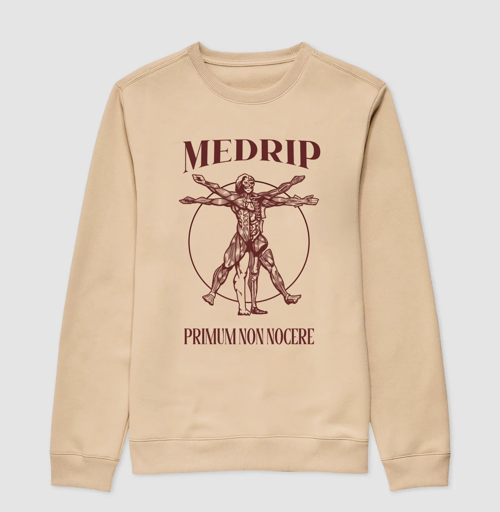 Homem Vitruviano Moletom Suéter