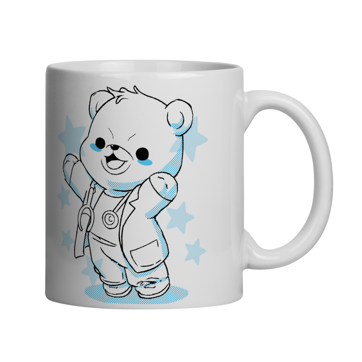 Caneca - Pediatria: Dr. Bear