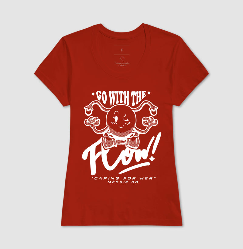 Camiseta - GO: Go with the Flow