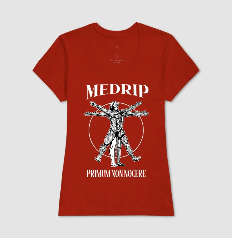 Camiseta - Homem Vitruviano