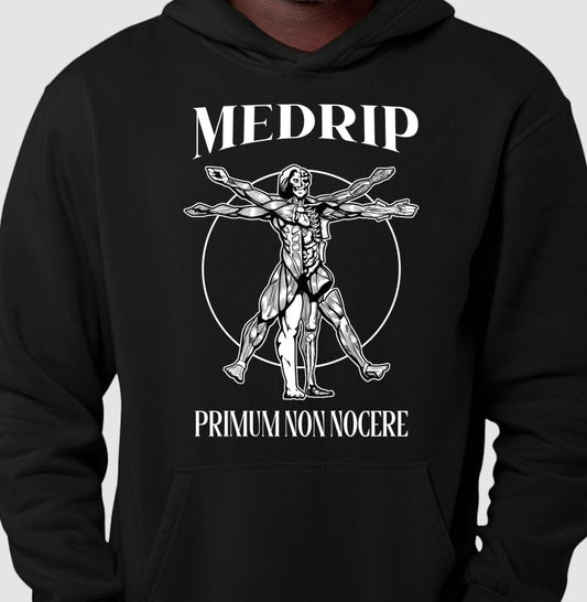 Homem Vitruviano Moletom Hoddie