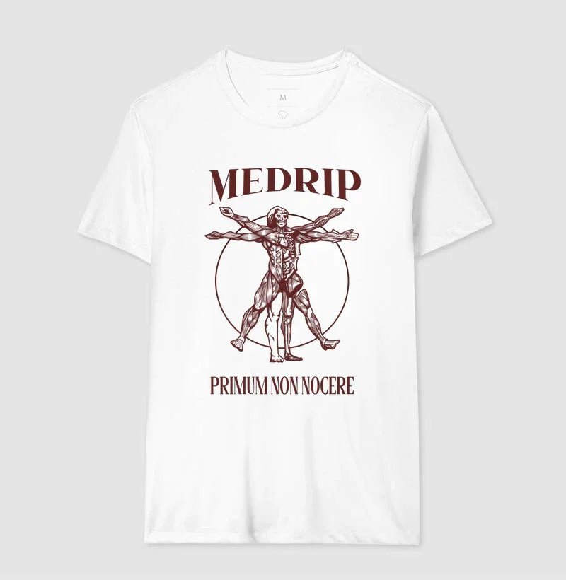 Camiseta - Homem Vitruviano