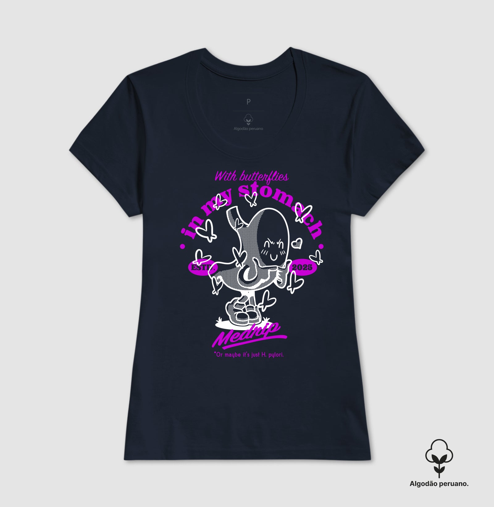 Camiseta Premium Gastro Butterflies