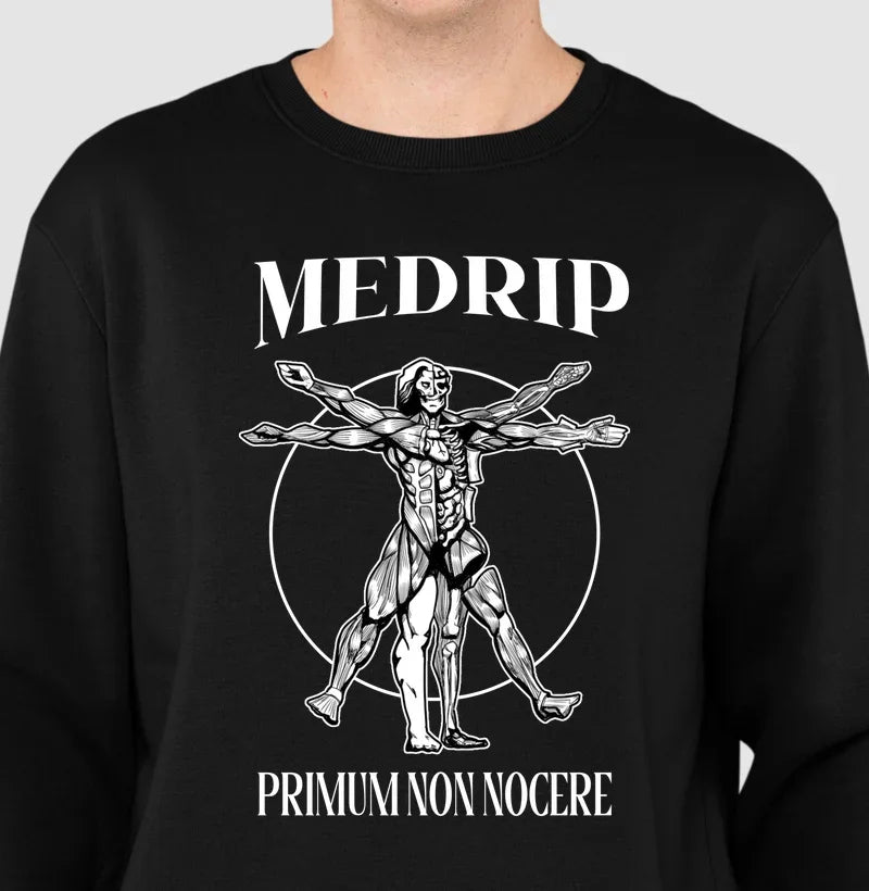 Homem Vitruviano Moletom Suéter