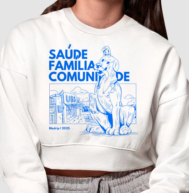Cropped Moletom - Guardiões da UBS