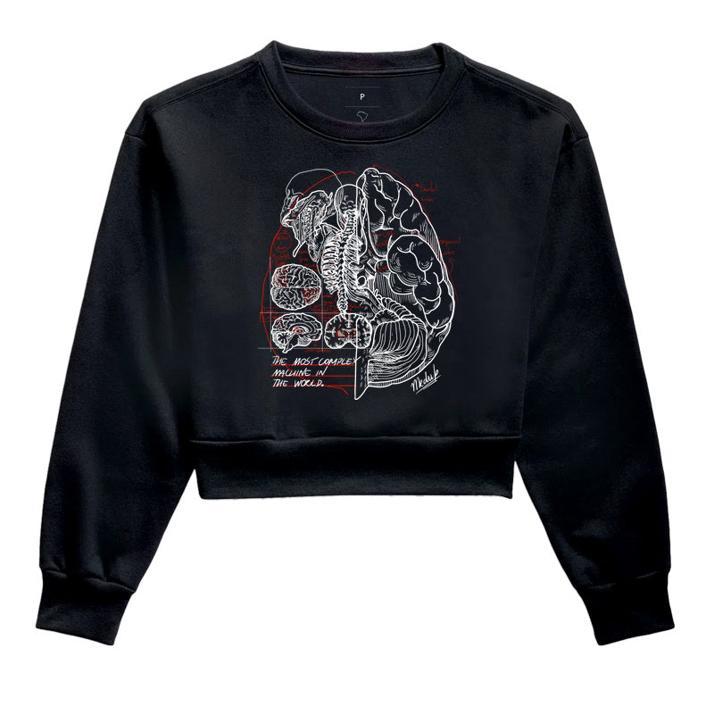 Cropped moletom - Neurocirurgia