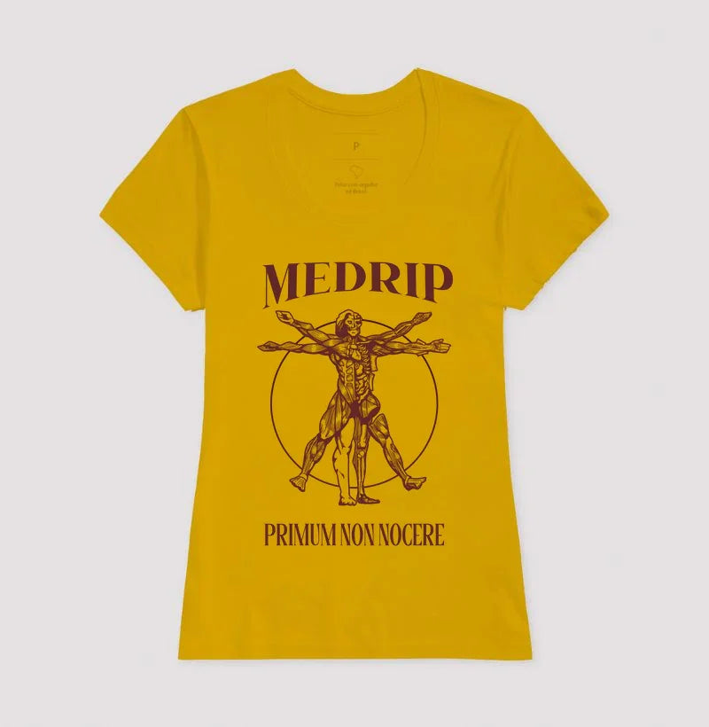 Camiseta - Homem Vitruviano