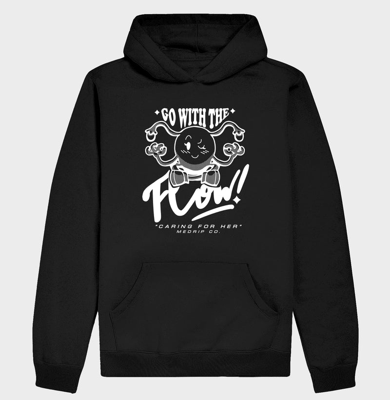 Go with the Flow Moletom Hoddie