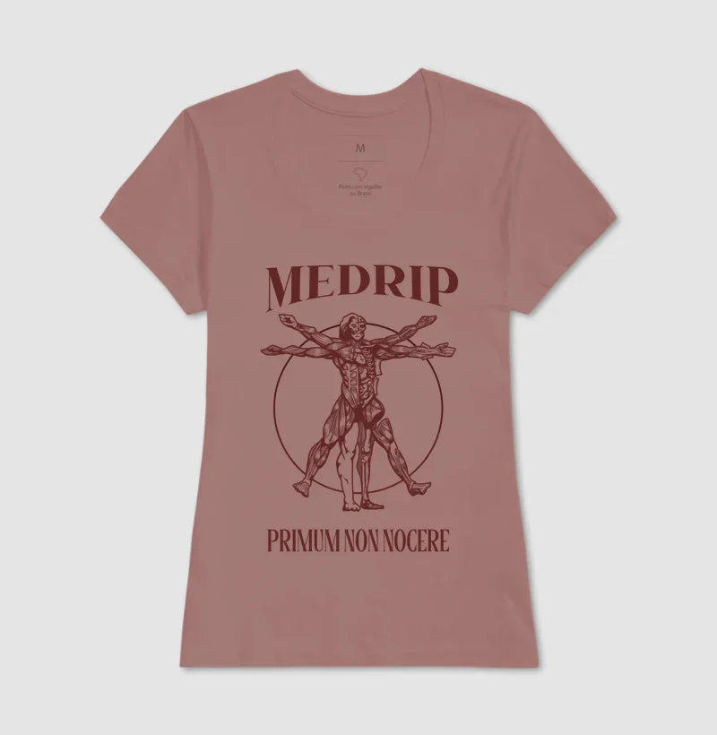 Camiseta - Homem Vitruviano