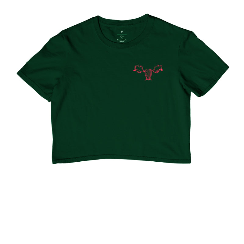 Cropped GO minimalista