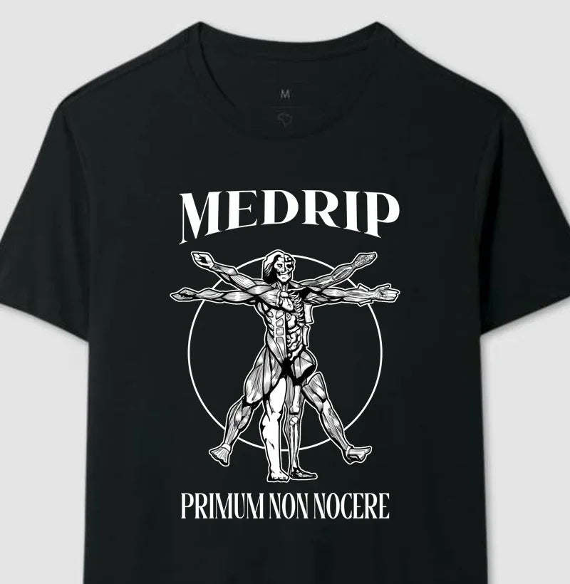 Camiseta - Homem Vitruviano