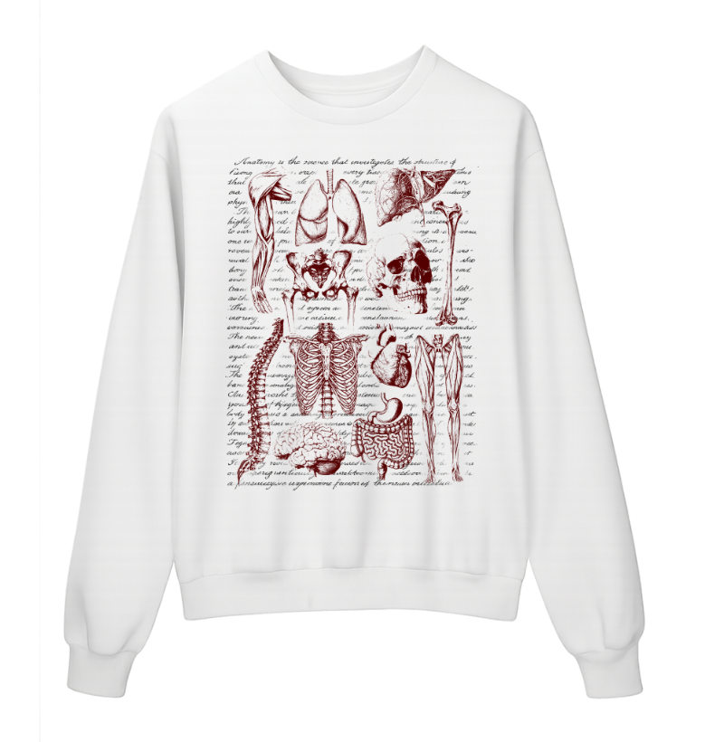 Moletom Suéter - Anatomia