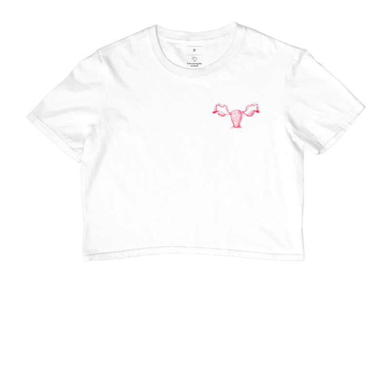 Cropped GO minimalista