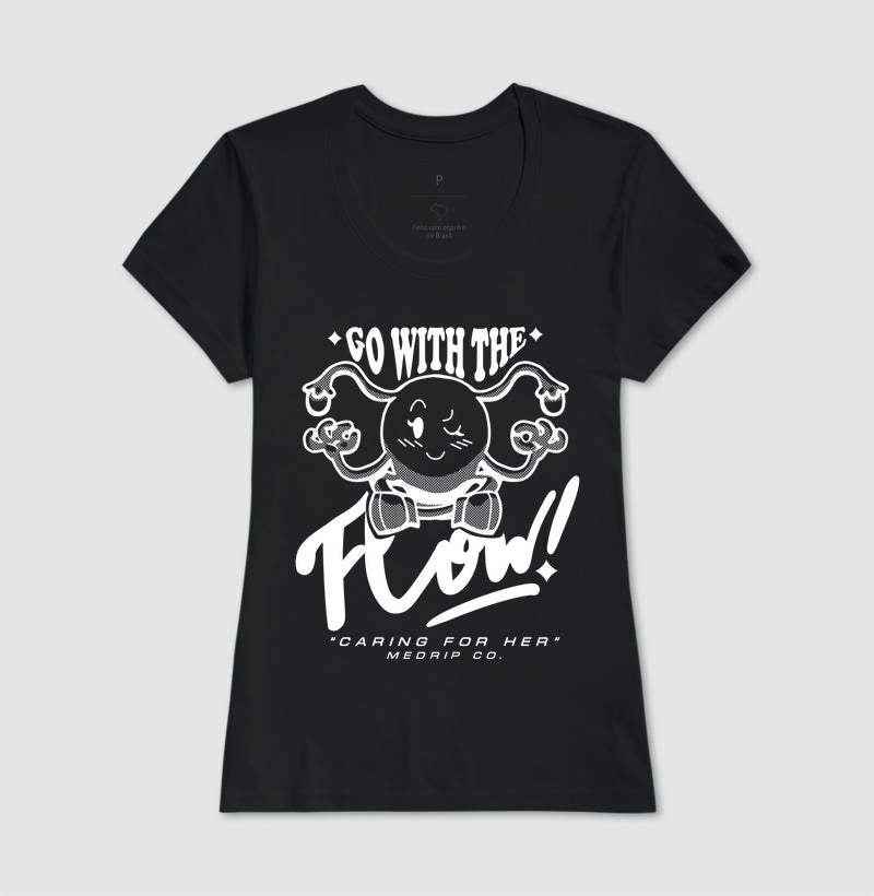 Camiseta - GO: Go with the Flow