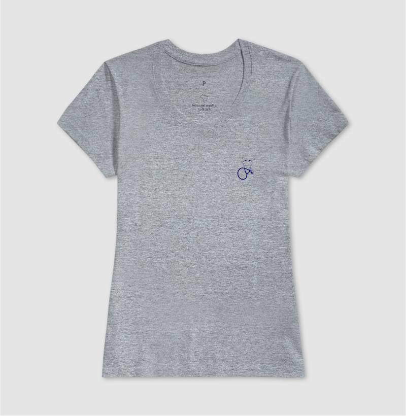 Camiseta - Clínica Médica: Minimalista