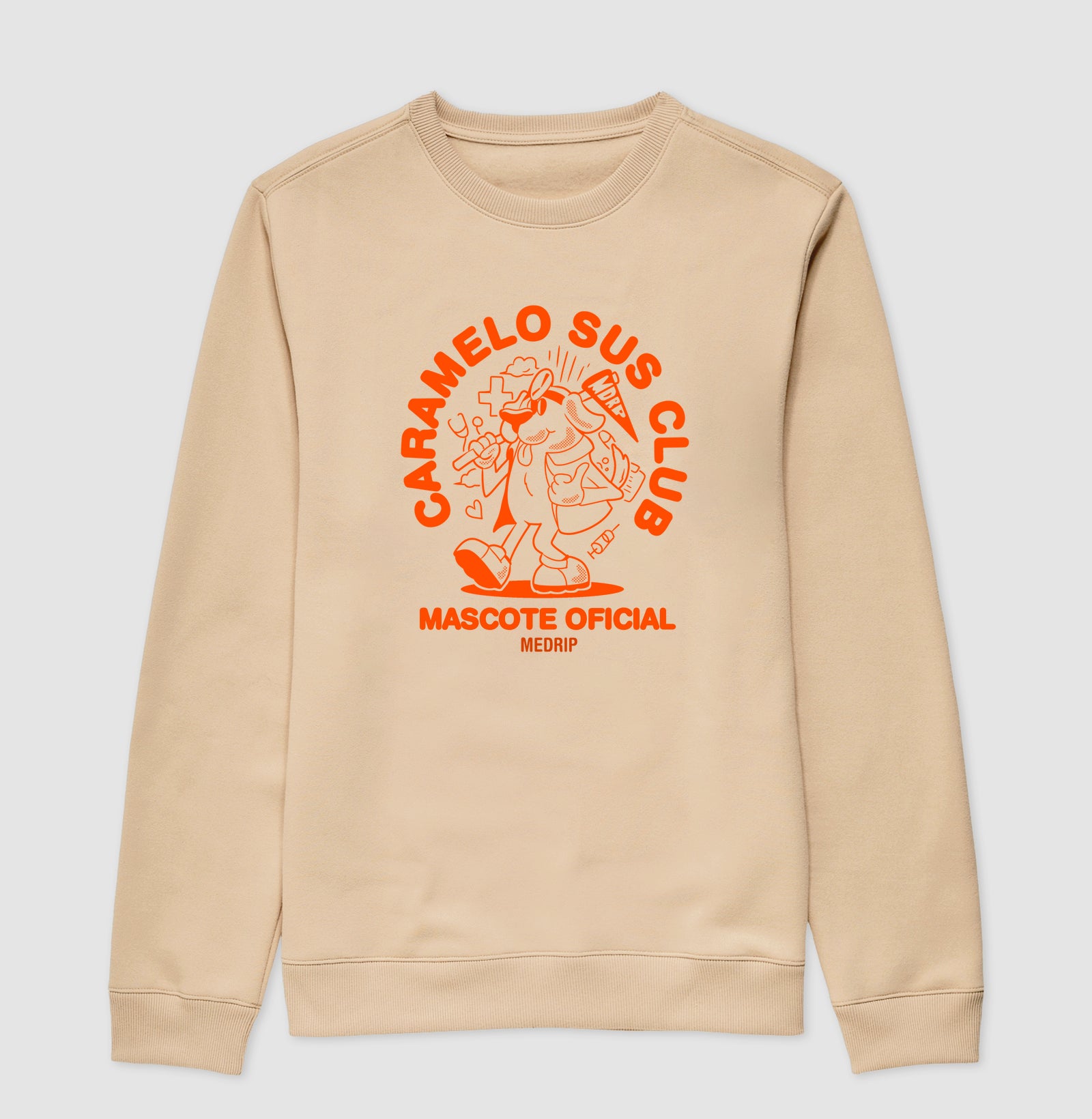 Moletom Suéter - MFC: Caramelo SUS Club