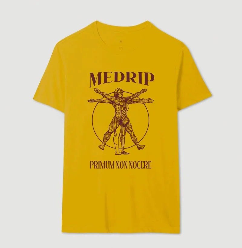 Camiseta - Homem Vitruviano