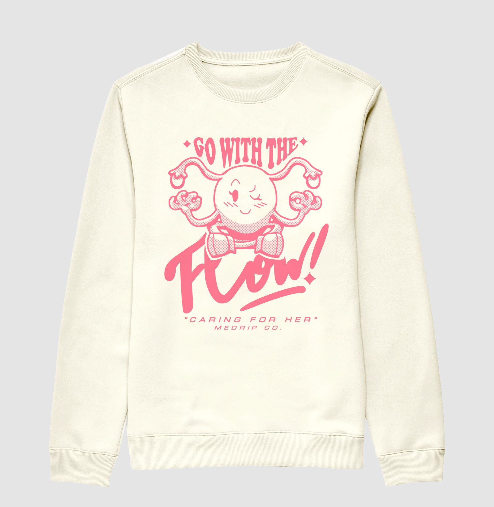 Moletom Suéter - GO: Go with the Flow