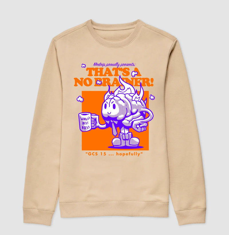 No Brainer Moletom Suéter