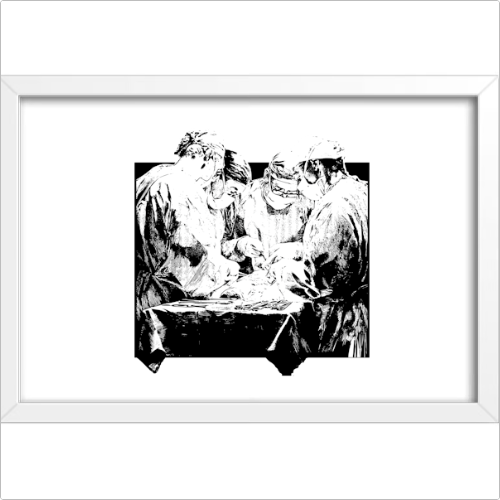 Quadro Decorativo - Cirurgia Geral