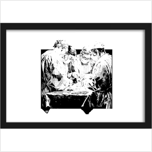 Quadro Decorativo - Cirurgia Geral