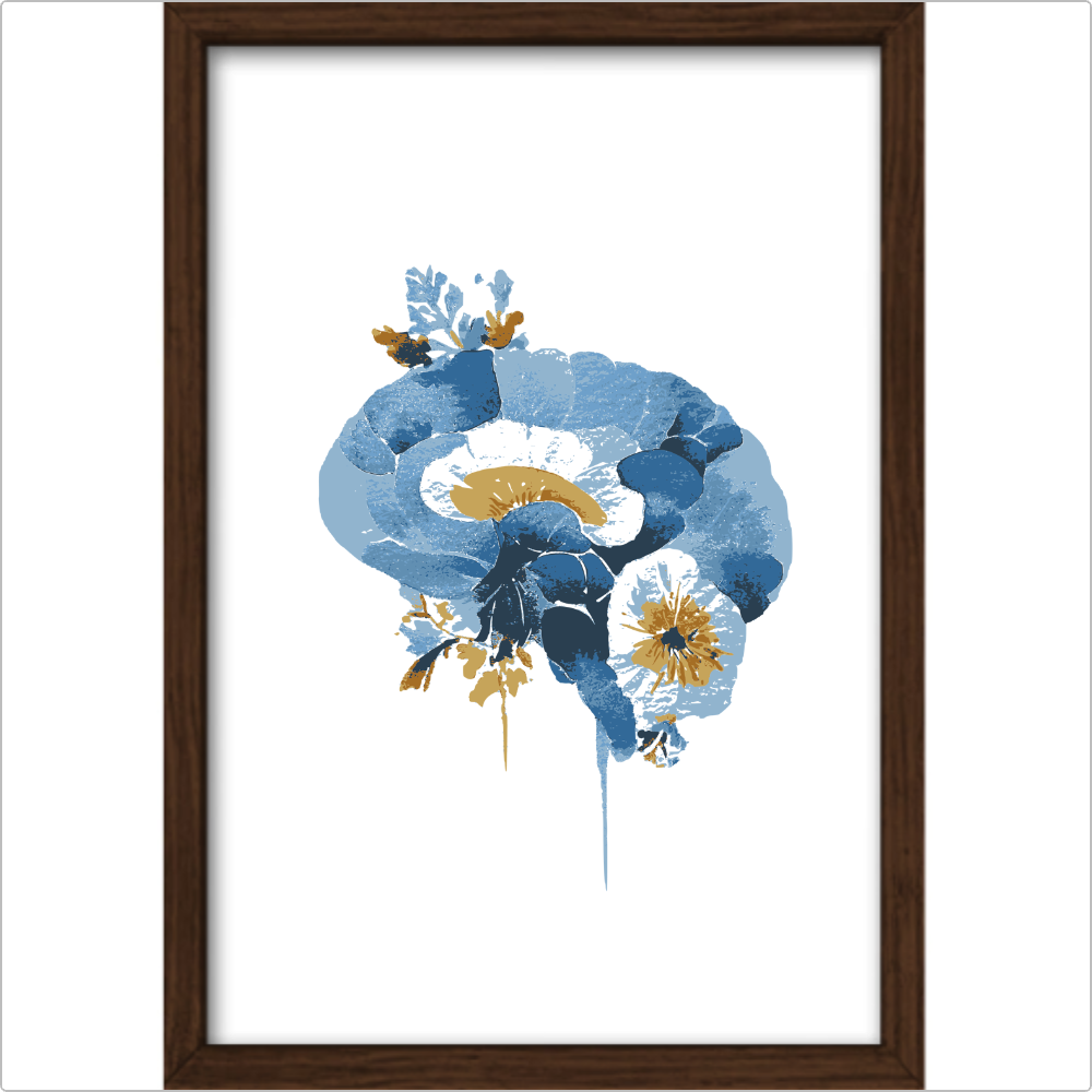 Quadro Decorativo - Neuro: Flores